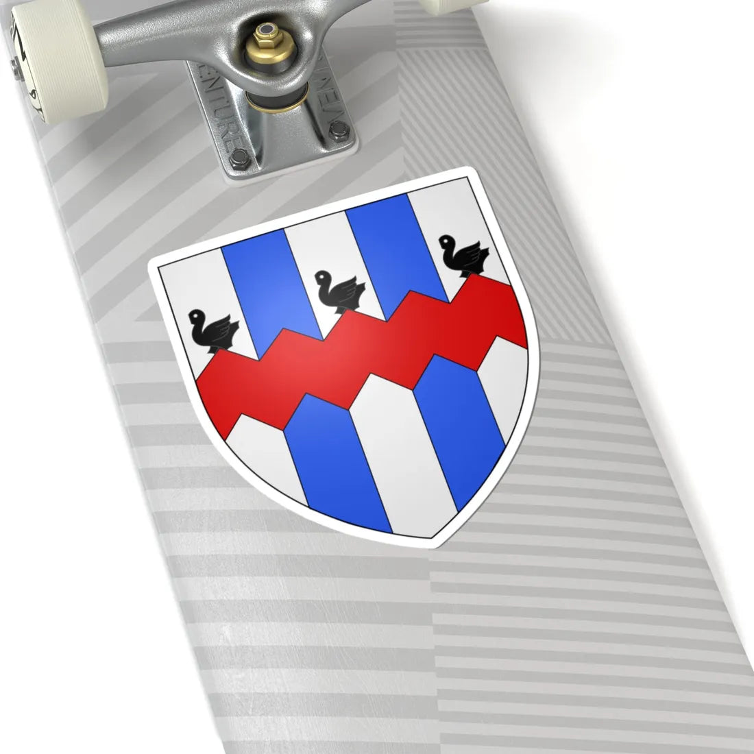 Blason ville be Hemiksem (Belgium) (Coat of Arms) STICKER Vinyl Kiss-Cut Decal - The Sticker Space