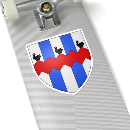 Blason ville be Hemiksem (Belgium) (Coat of Arms) STICKER Vinyl Kiss-Cut Decal - The Sticker Space