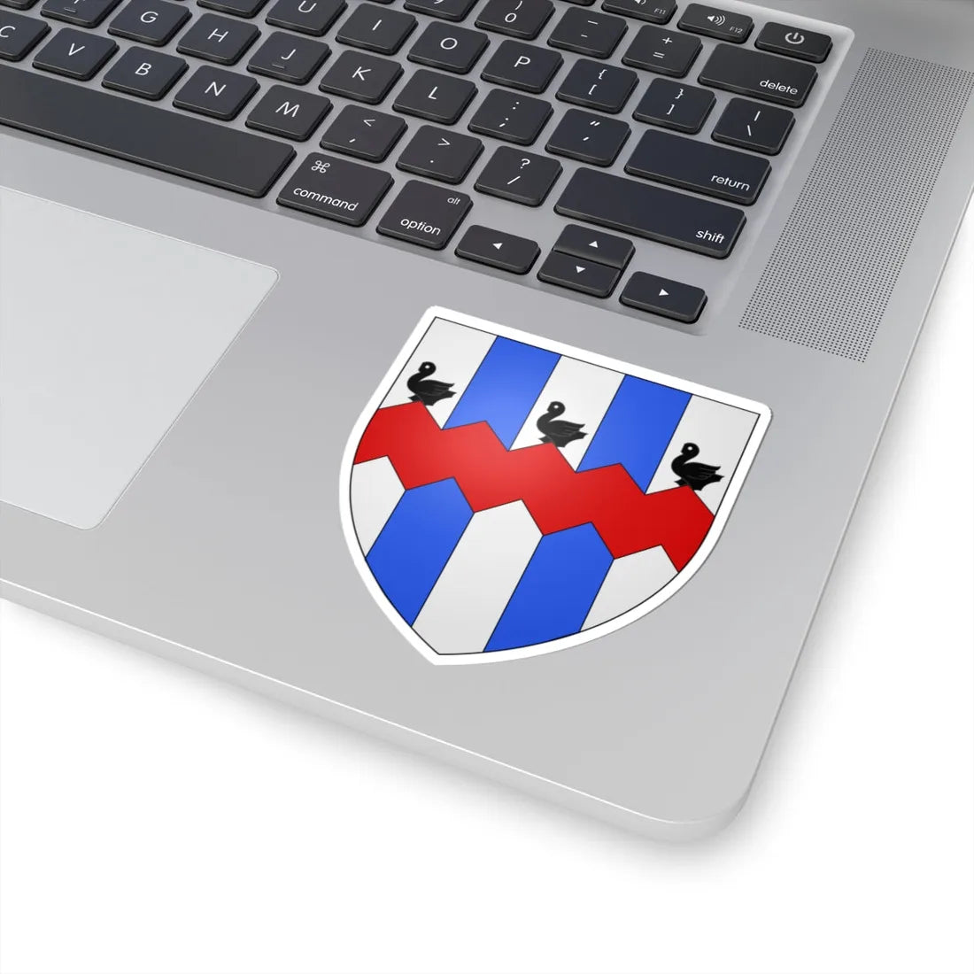 Blason ville be Hemiksem (Belgium) (Coat of Arms) STICKER Vinyl Kiss-Cut Decal - The Sticker Space