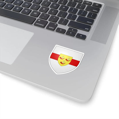 Blason ville be Heuvelland (Belgium) (Coat of Arms) STICKER Vinyl Kiss-Cut Decal - The Sticker Space