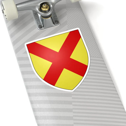 Blason ville be Heverlee (Belgium) (Coat of Arms) STICKER Vinyl Kiss-Cut Decal - The Sticker Space