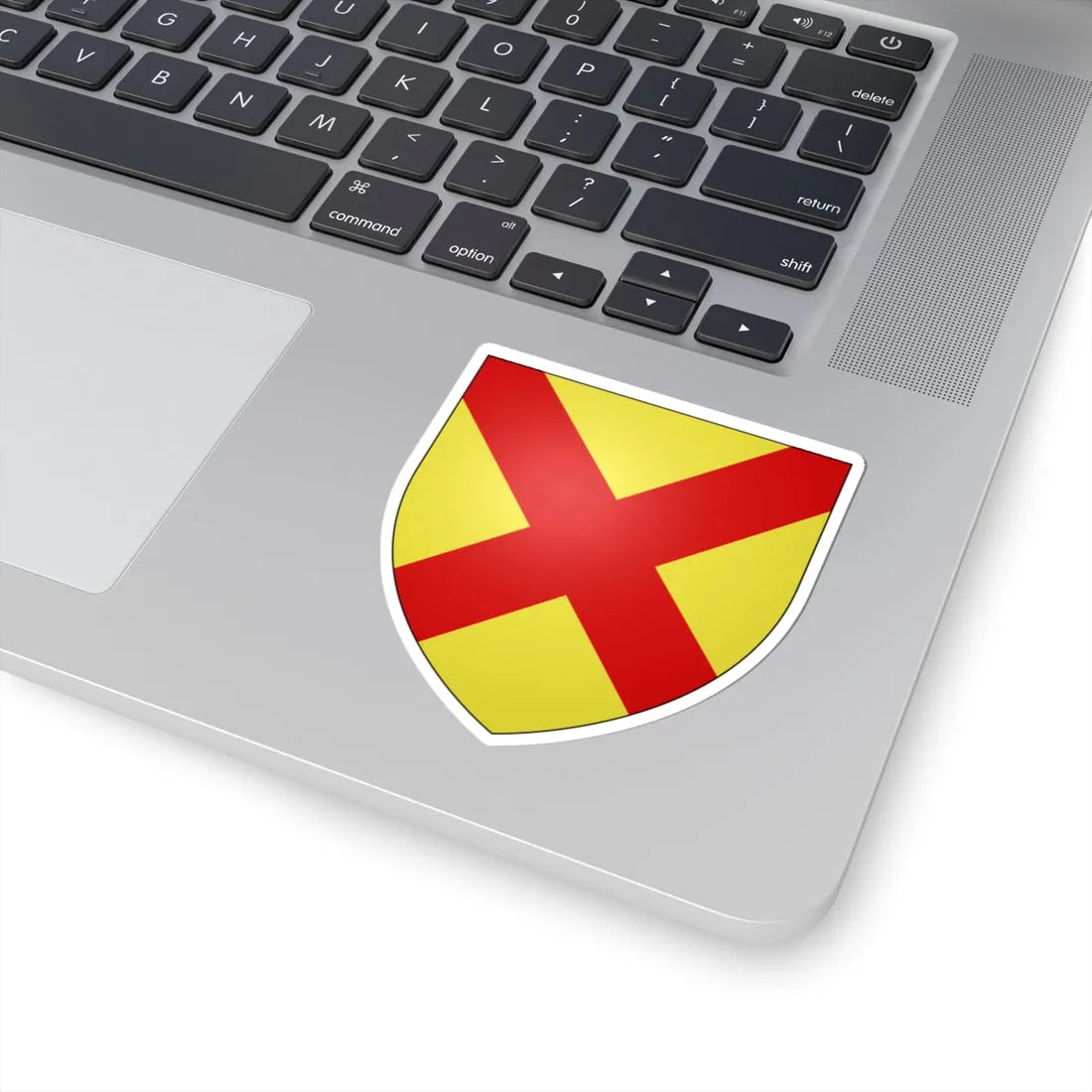 Blason ville be Heverlee (Belgium) (Coat of Arms) STICKER Vinyl Kiss-Cut Decal - The Sticker Space
