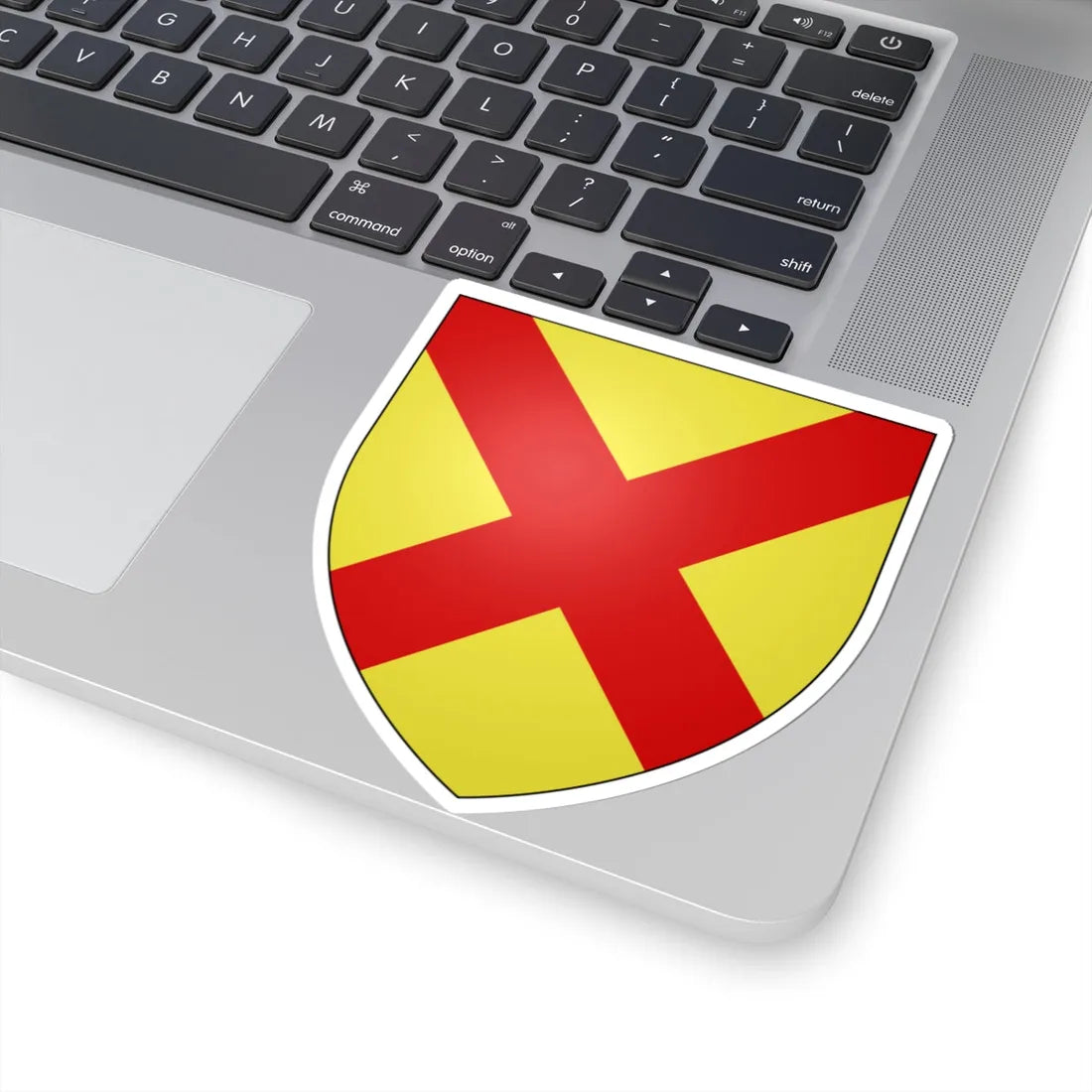 Blason ville be Heverlee (Belgium) (Coat of Arms) STICKER Vinyl Kiss-Cut Decal - The Sticker Space