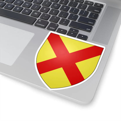 Blason ville be Heverlee (Belgium) (Coat of Arms) STICKER Vinyl Kiss-Cut Decal - The Sticker Space