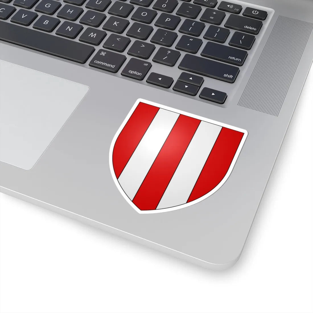 Blason ville be Hollebeke (Belgium) (Coat of Arms) STICKER Vinyl Kiss-Cut Decal - The Sticker Space