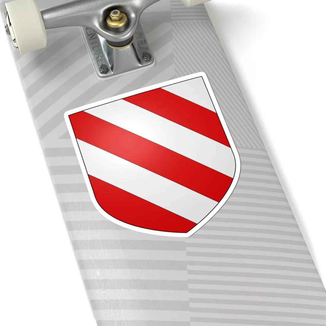 Blason ville be Honnelles (Belgium) (Coat of Arms) STICKER Vinyl Kiss-Cut Decal - The Sticker Space