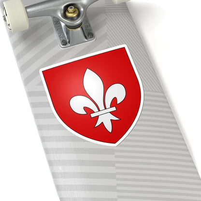 Blason ville be Houffalize (Belgium) (Coat of Arms) STICKER Vinyl Kiss-Cut Decal - The Sticker Space