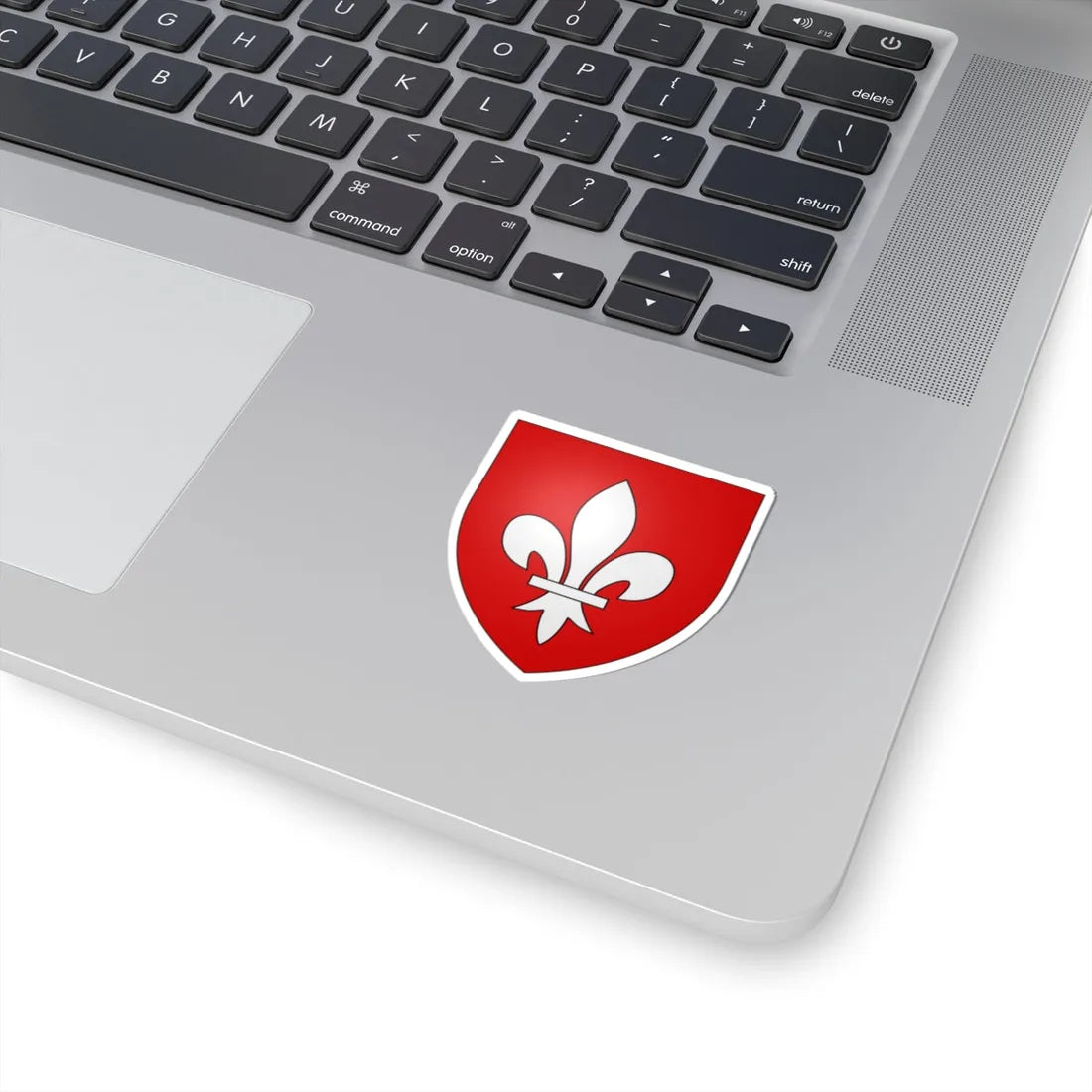 Blason ville be Houffalize (Belgium) (Coat of Arms) STICKER Vinyl Kiss-Cut Decal - The Sticker Space