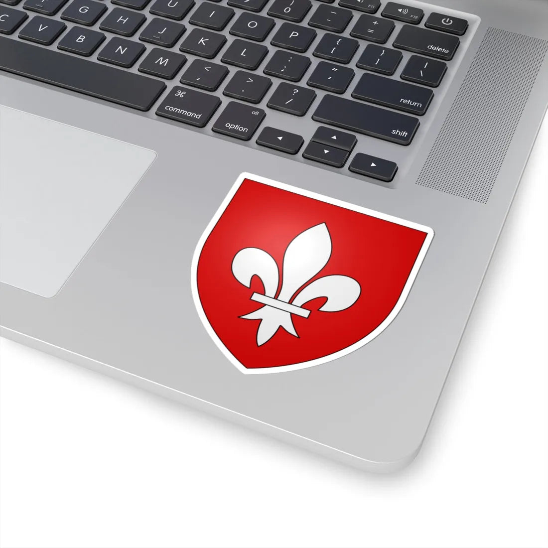 Blason ville be Houffalize (Belgium) (Coat of Arms) STICKER Vinyl Kiss-Cut Decal - The Sticker Space
