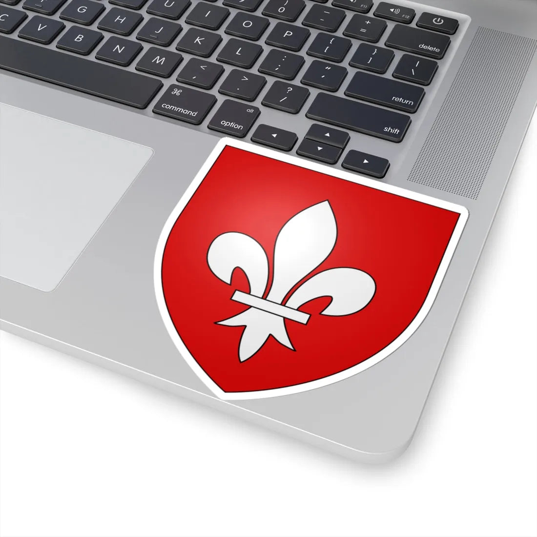 Blason ville be Houffalize (Belgium) (Coat of Arms) STICKER Vinyl Kiss-Cut Decal - The Sticker Space