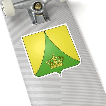 Blason ville be Houyet (Belgium) (Coat of Arms) STICKER Vinyl Kiss-Cut Decal - The Sticker Space