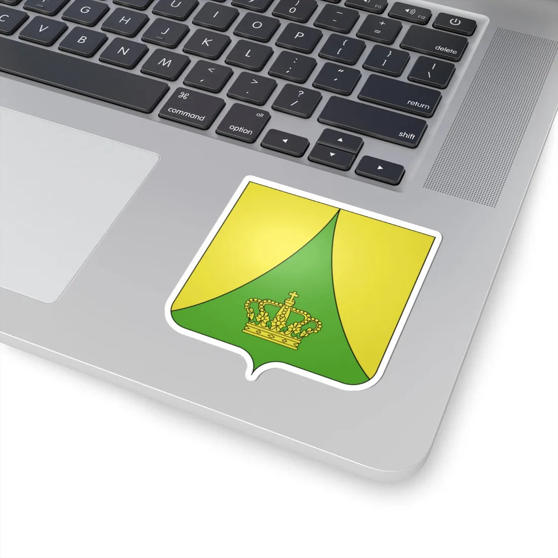 Blason ville be Houyet (Belgium) (Coat of Arms) STICKER Vinyl Kiss-Cut Decal - The Sticker Space