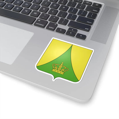 Blason ville be Houyet (Belgium) (Coat of Arms) STICKER Vinyl Kiss-Cut Decal - The Sticker Space