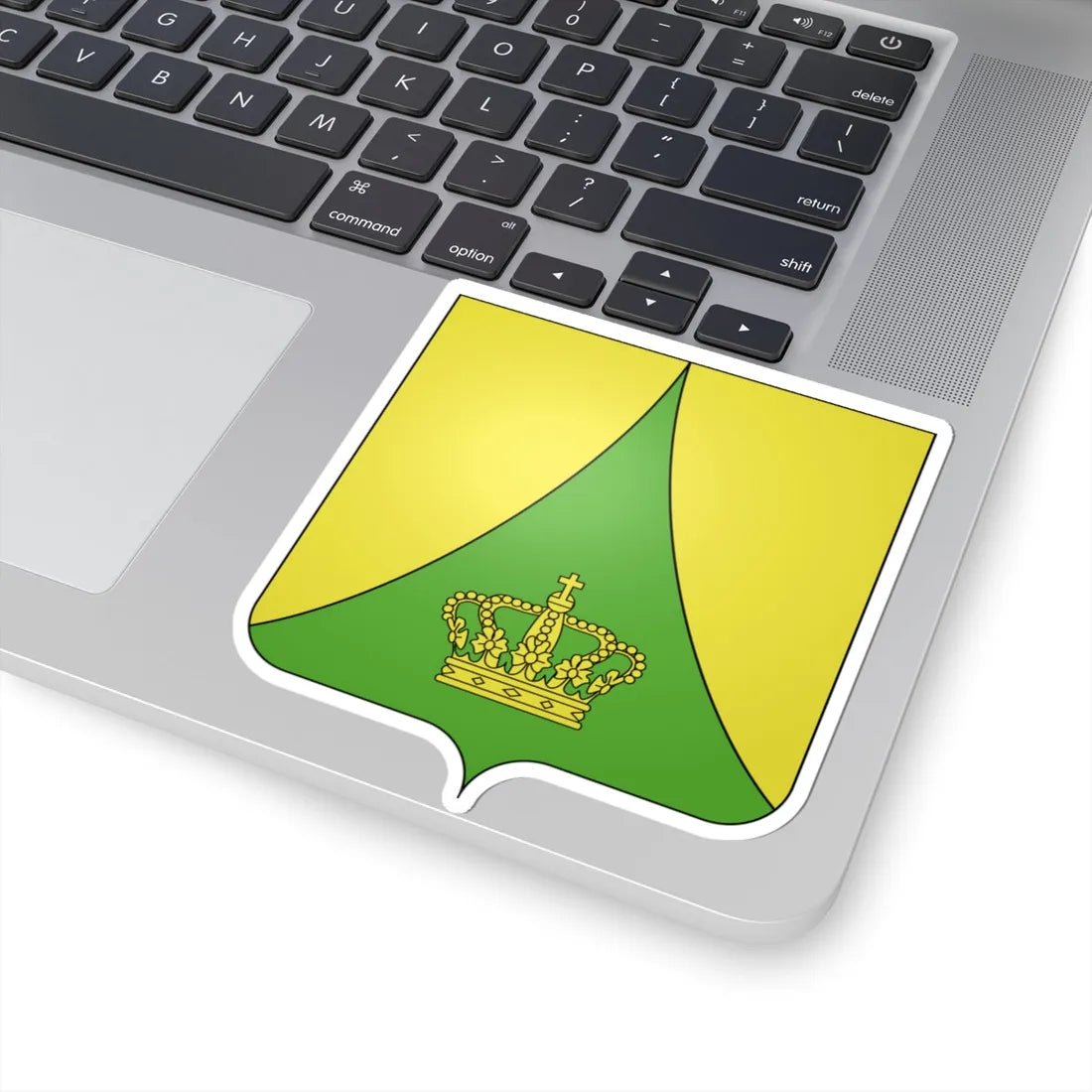 Blason ville be Houyet (Belgium) (Coat of Arms) STICKER Vinyl Kiss-Cut Decal - The Sticker Space
