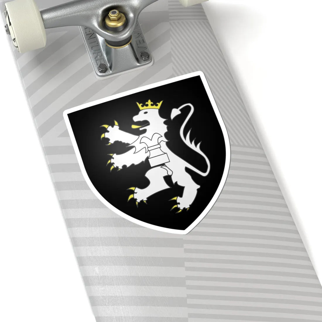 Blason ville be Itterbeek (Belgium) (Coat of Arms) STICKER Vinyl Kiss-Cut Decal - The Sticker Space