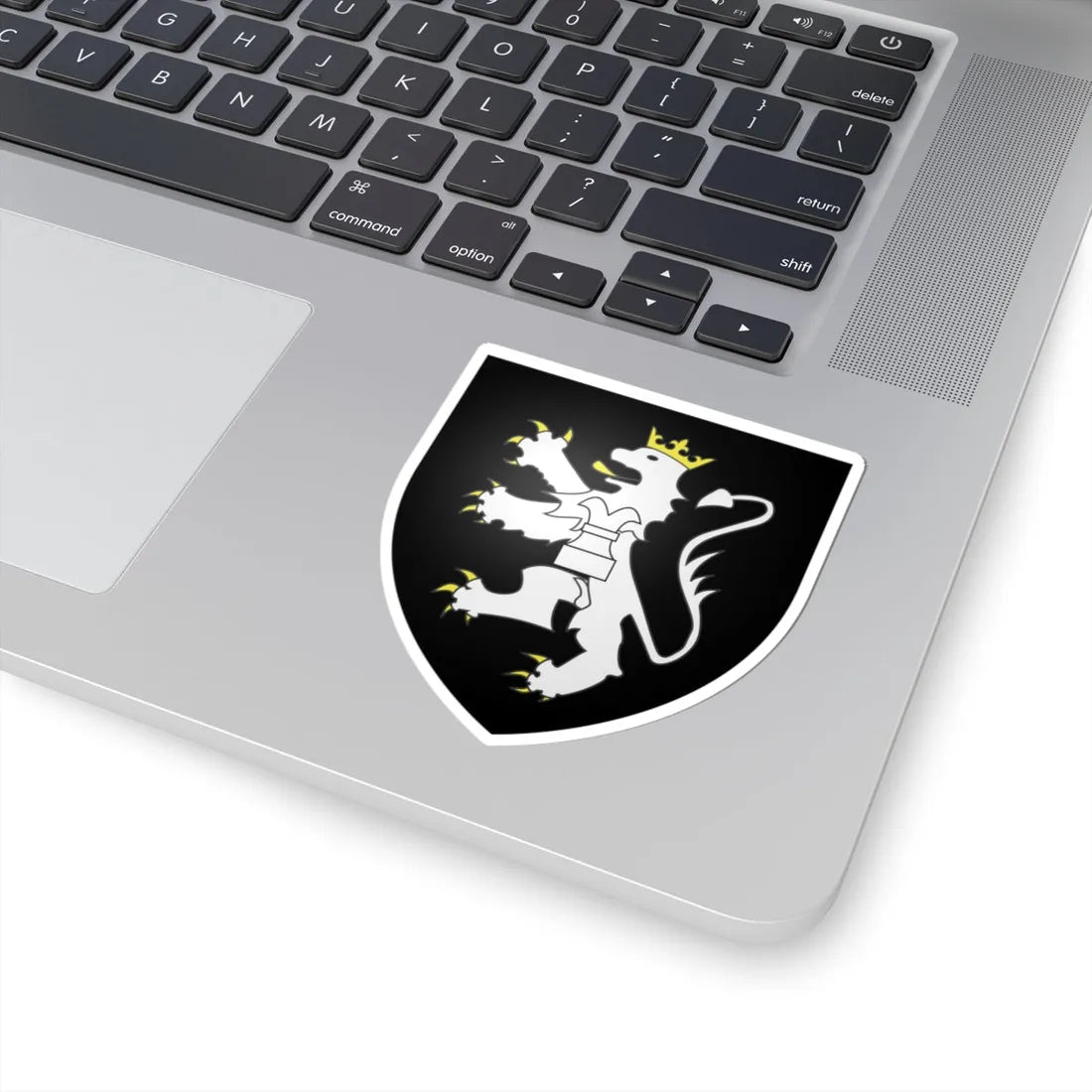 Blason ville be Itterbeek (Belgium) (Coat of Arms) STICKER Vinyl Kiss-Cut Decal - The Sticker Space