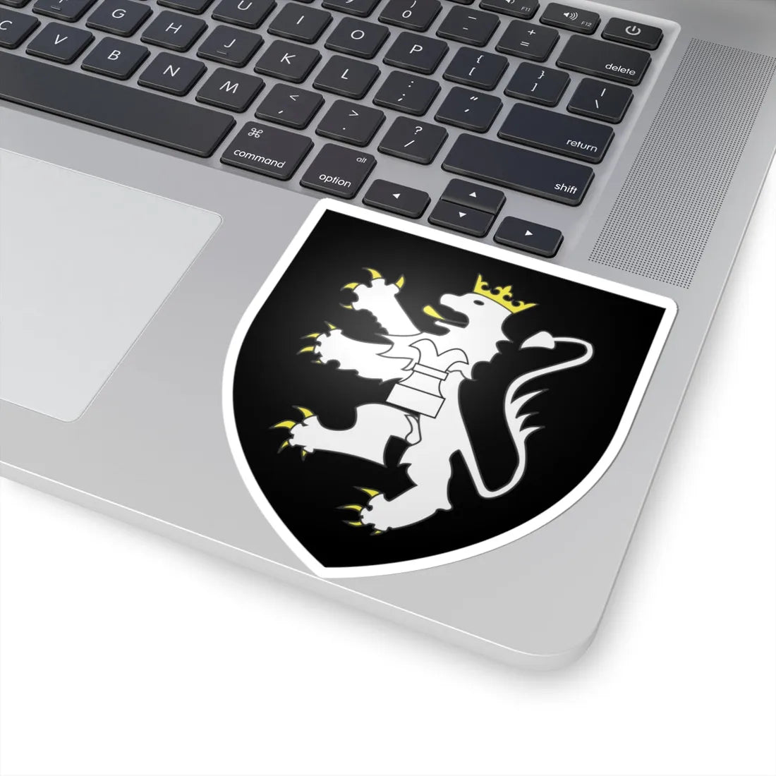 Blason ville be Itterbeek (Belgium) (Coat of Arms) STICKER Vinyl Kiss-Cut Decal - The Sticker Space