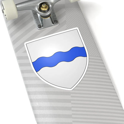 Blason ville be Kallo (Belgium) (Coat of Arms) STICKER Vinyl Kiss-Cut Decal - The Sticker Space