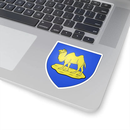 Blason ville be Kemzeke (Belgium) (Coat of Arms) STICKER Vinyl Kiss-Cut Decal - The Sticker Space