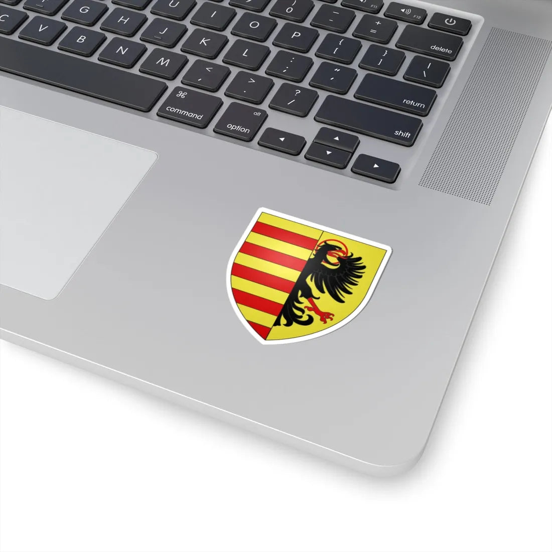 Blason ville be Kinrooi (Belgium) (Coat of Arms) STICKER Vinyl Kiss-Cut Decal - The Sticker Space