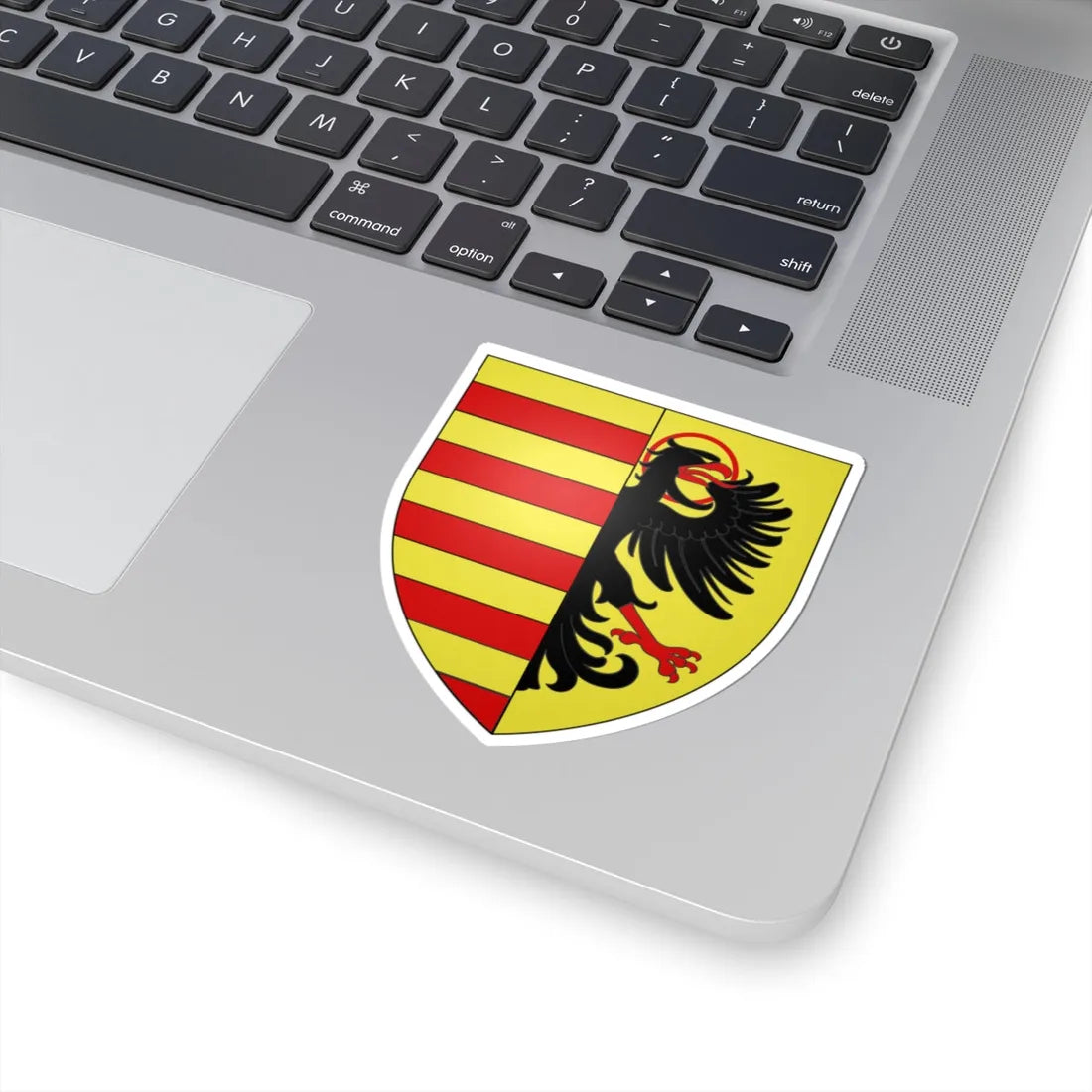 Blason ville be Kinrooi (Belgium) (Coat of Arms) STICKER Vinyl Kiss-Cut Decal - The Sticker Space