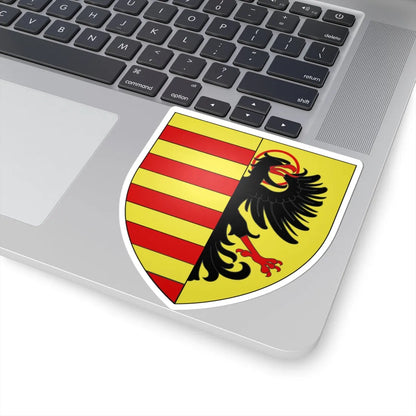 Blason ville be Kinrooi (Belgium) (Coat of Arms) STICKER Vinyl Kiss-Cut Decal - The Sticker Space