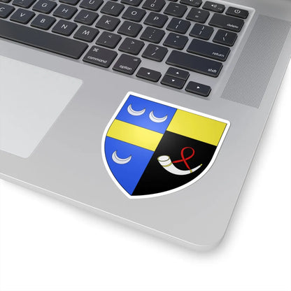 Blason ville be Kluisbergen (Belgium) (Coat of Arms) STICKER Vinyl Kiss-Cut Decal - The Sticker Space