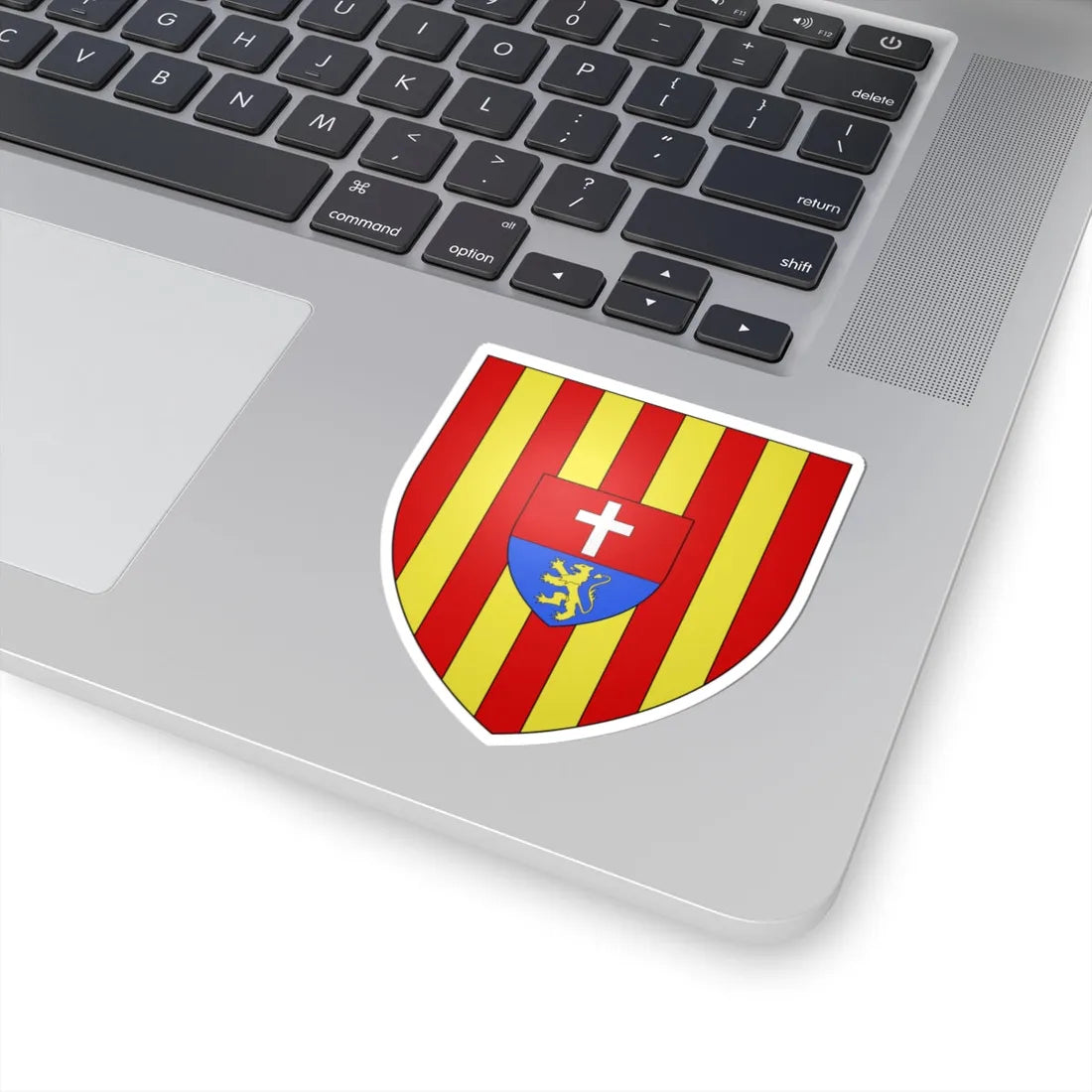 Blason ville be Kontich (Belgium) (Coat of Arms) STICKER Vinyl Kiss-Cut Decal - The Sticker Space