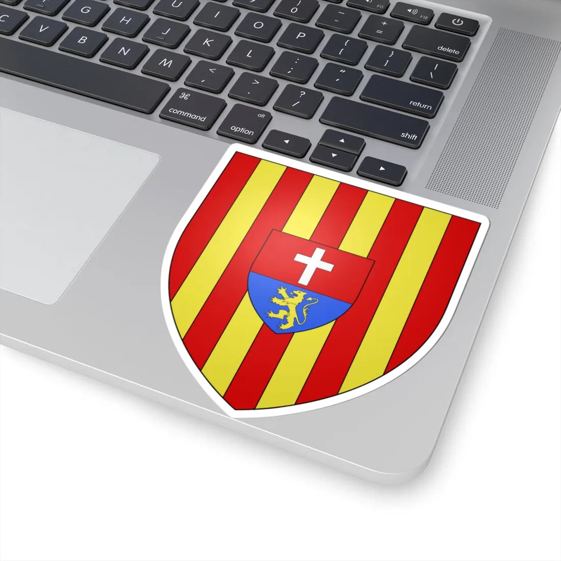 Blason ville be Kontich (Belgium) (Coat of Arms) STICKER Vinyl Kiss-Cut Decal - The Sticker Space