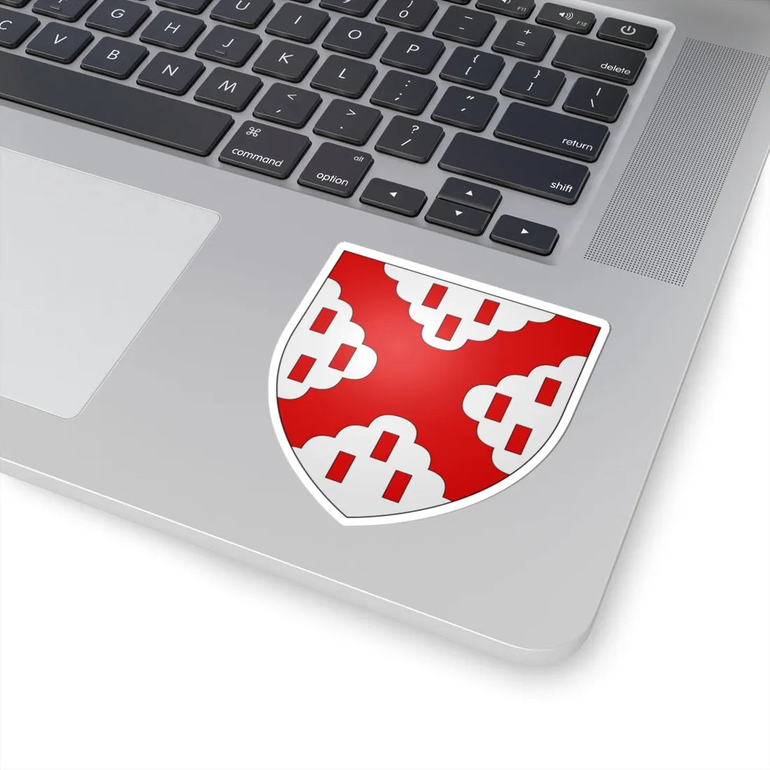 Blason ville be Korbeek-Dijle (Belgium) (Coat of Arms) STICKER Vinyl Kiss-Cut Decal - The Sticker Space