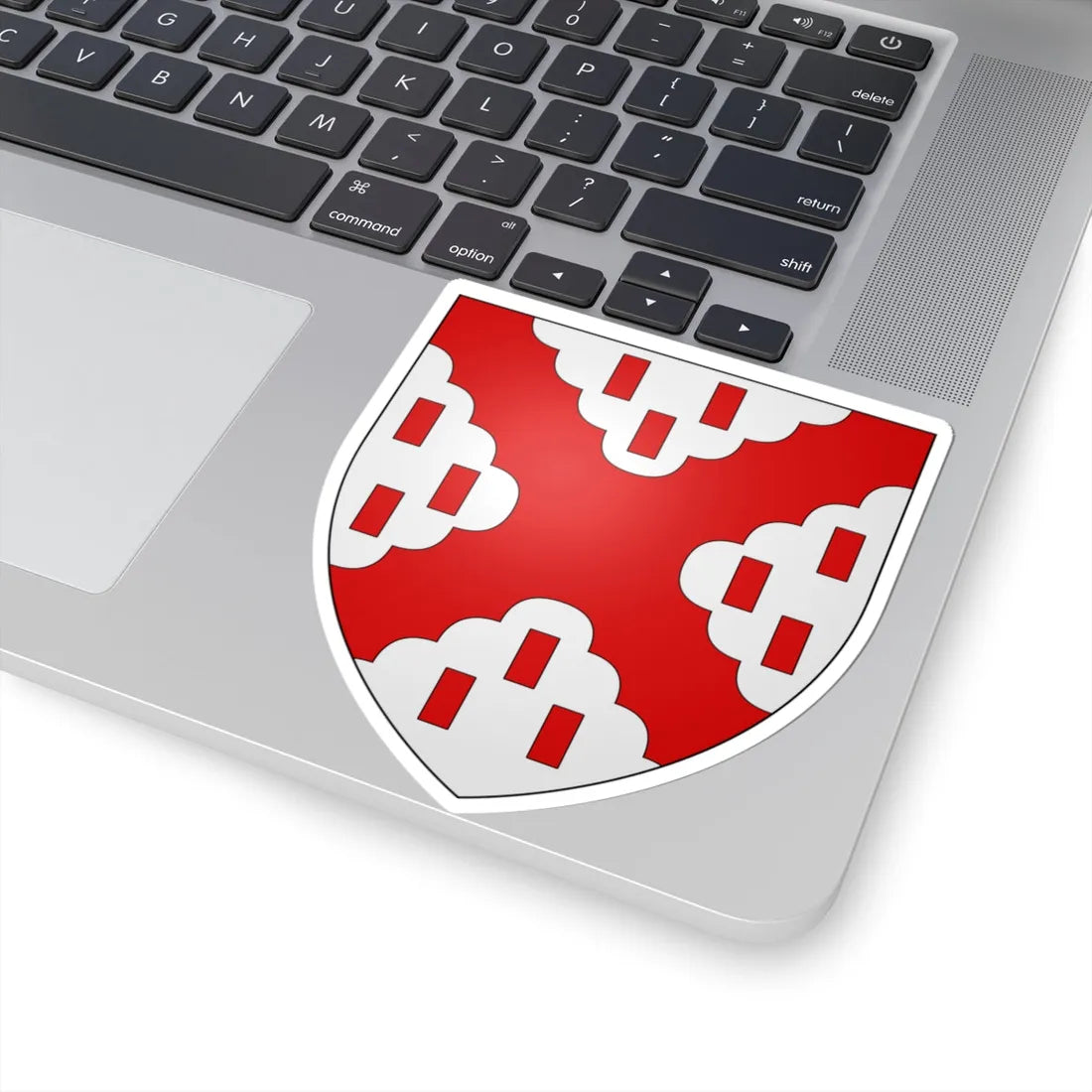 Blason ville be Korbeek-Dijle (Belgium) (Coat of Arms) STICKER Vinyl Kiss-Cut Decal - The Sticker Space