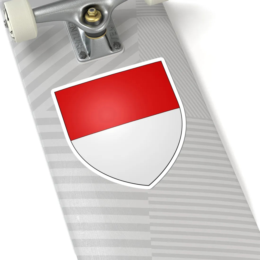 Blason ville be Kruibeke (Belgium) (Coat of Arms) STICKER Vinyl Kiss-Cut Decal - The Sticker Space
