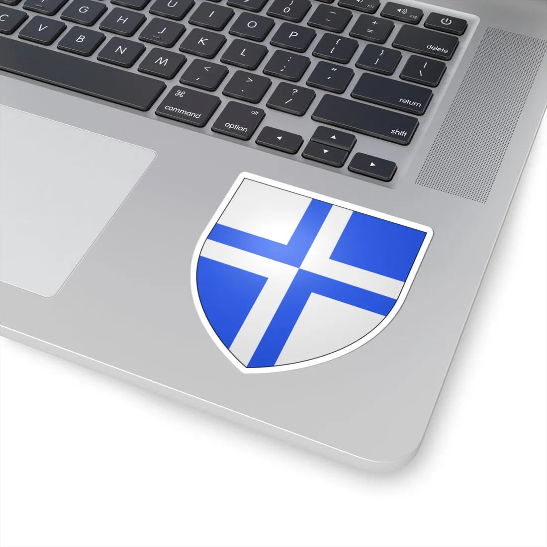 Blason ville be Kruisem (Belgium) (Coat of Arms) STICKER Vinyl Kiss-Cut Decal - The Sticker Space