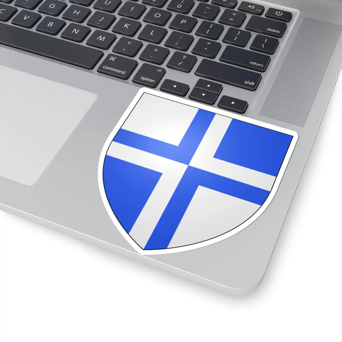 Blason ville be Kruisem (Belgium) (Coat of Arms) STICKER Vinyl Kiss-Cut Decal - The Sticker Space