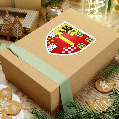 Blason ville be Kruishoutem (Belgium) (Coat of Arms) STICKER Vinyl Kiss-Cut Decal - The Sticker Space