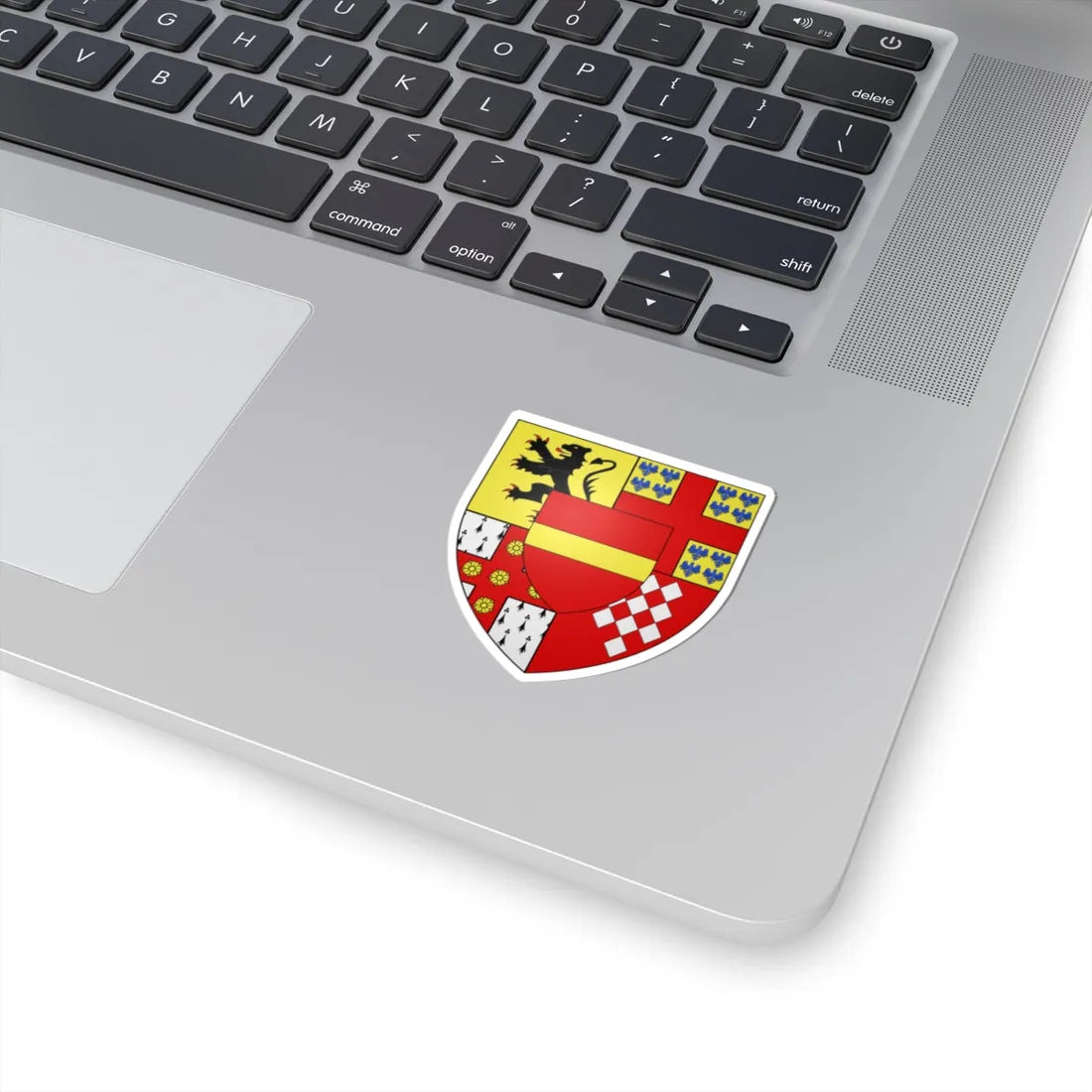 Blason ville be Kruishoutem (Belgium) (Coat of Arms) STICKER Vinyl Kiss-Cut Decal - The Sticker Space