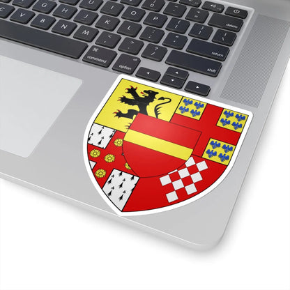 Blason ville be Kruishoutem (Belgium) (Coat of Arms) STICKER Vinyl Kiss-Cut Decal - The Sticker Space