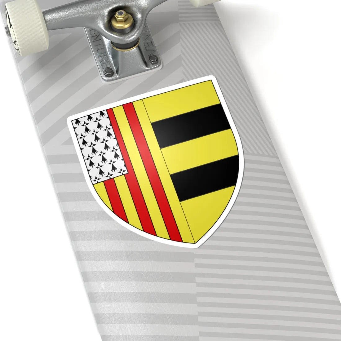 Blason ville be Laakdal (Belgium) (Coat of Arms) STICKER Vinyl Kiss-Cut Decal - The Sticker Space
