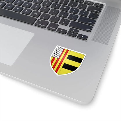 Blason ville be Laakdal (Belgium) (Coat of Arms) STICKER Vinyl Kiss-Cut Decal - The Sticker Space