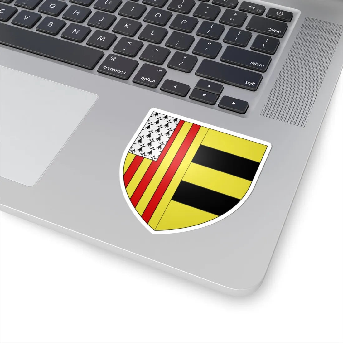Blason ville be Laakdal (Belgium) (Coat of Arms) STICKER Vinyl Kiss-Cut Decal - The Sticker Space