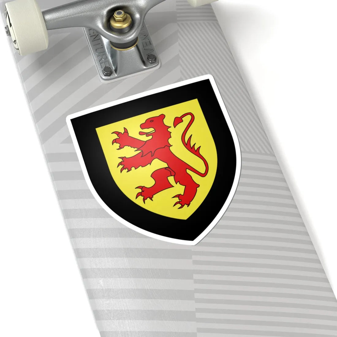 Blason ville be Laarne (Belgium) (Coat of Arms) STICKER Vinyl Kiss-Cut Decal - The Sticker Space