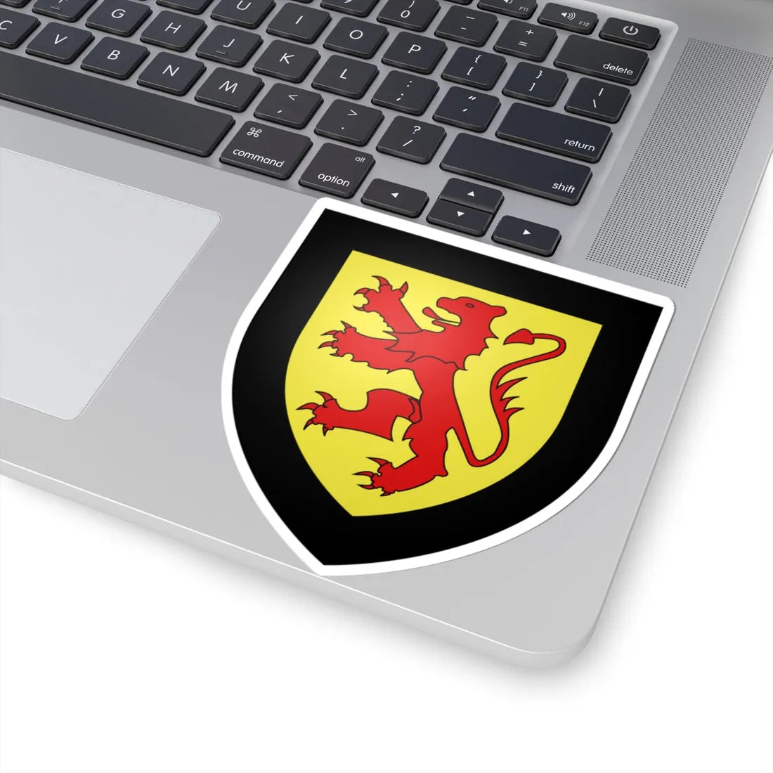 Blason ville be Laarne (Belgium) (Coat of Arms) STICKER Vinyl Kiss-Cut Decal - The Sticker Space