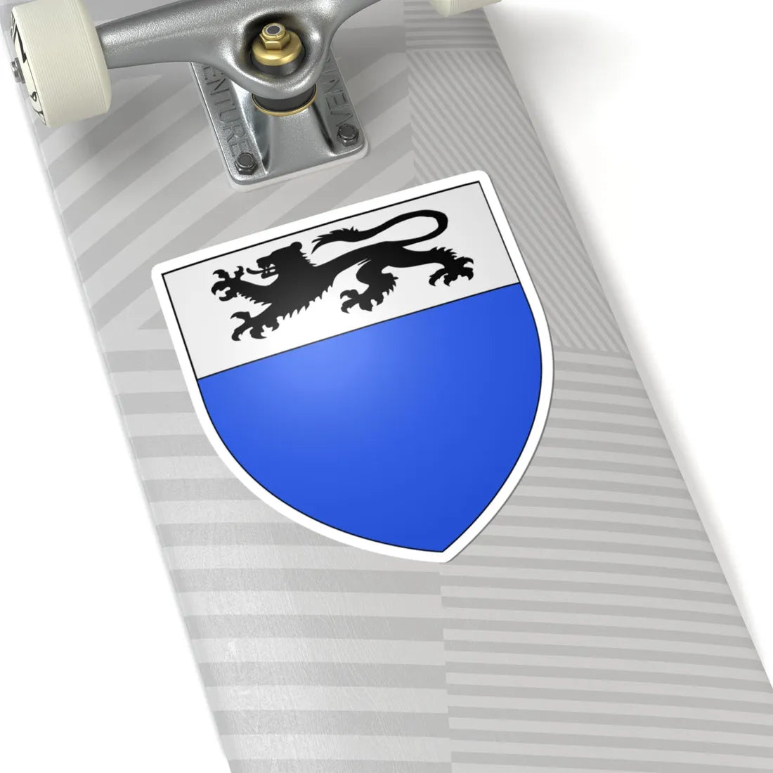 Blason ville be Lembeke (Belgium) (Coat of Arms) STICKER Vinyl Kiss-Cut Decal - The Sticker Space