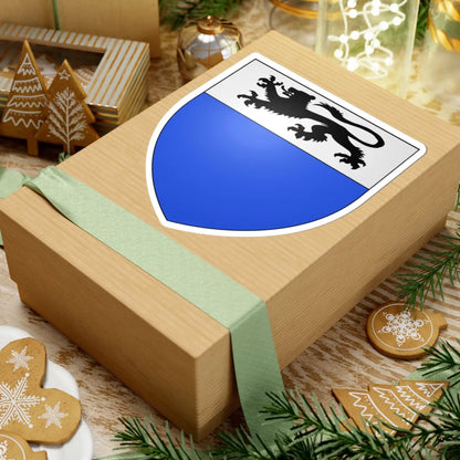 Blason ville be Lembeke (Belgium) (Coat of Arms) STICKER Vinyl Kiss-Cut Decal - The Sticker Space