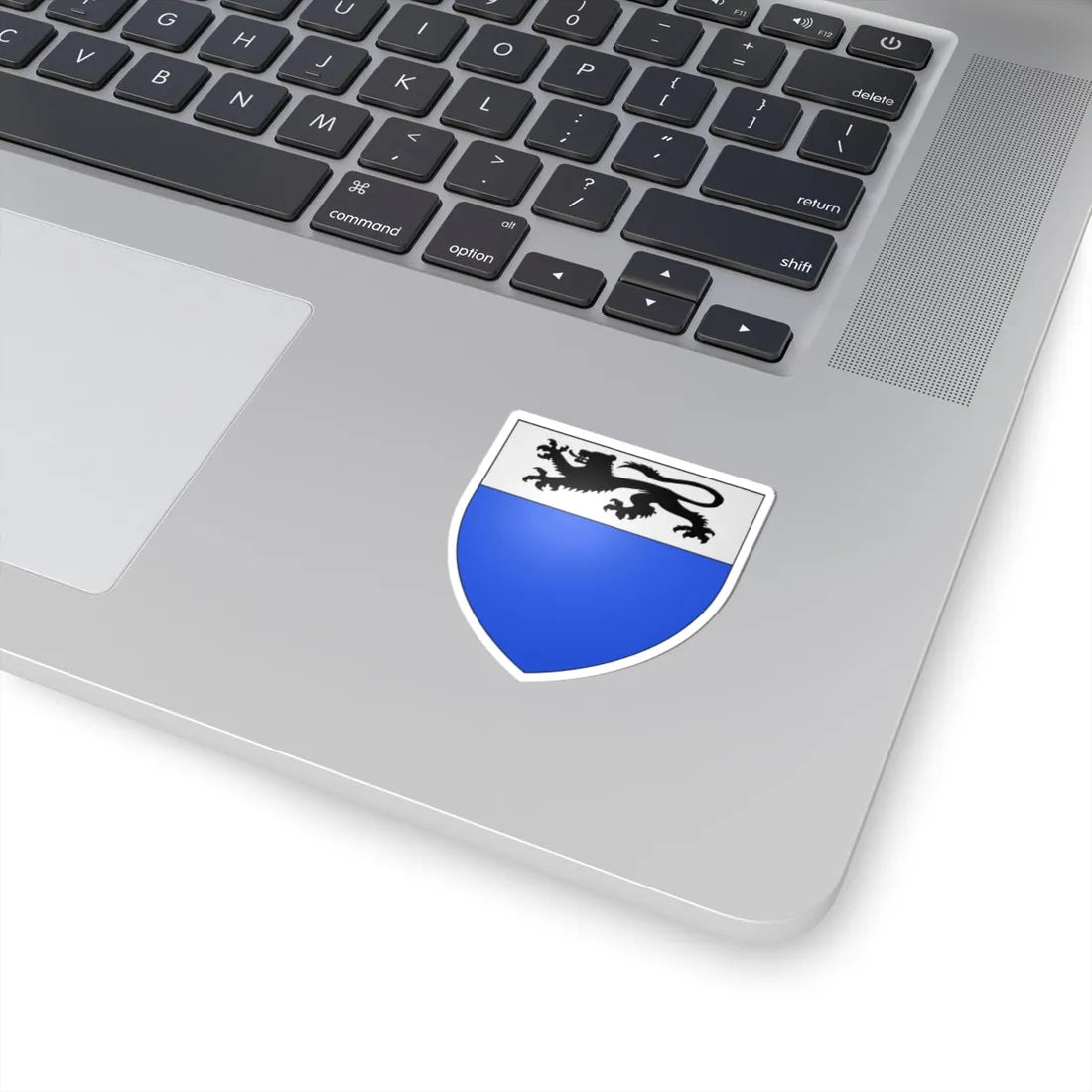 Blason ville be Lembeke (Belgium) (Coat of Arms) STICKER Vinyl Kiss-Cut Decal - The Sticker Space