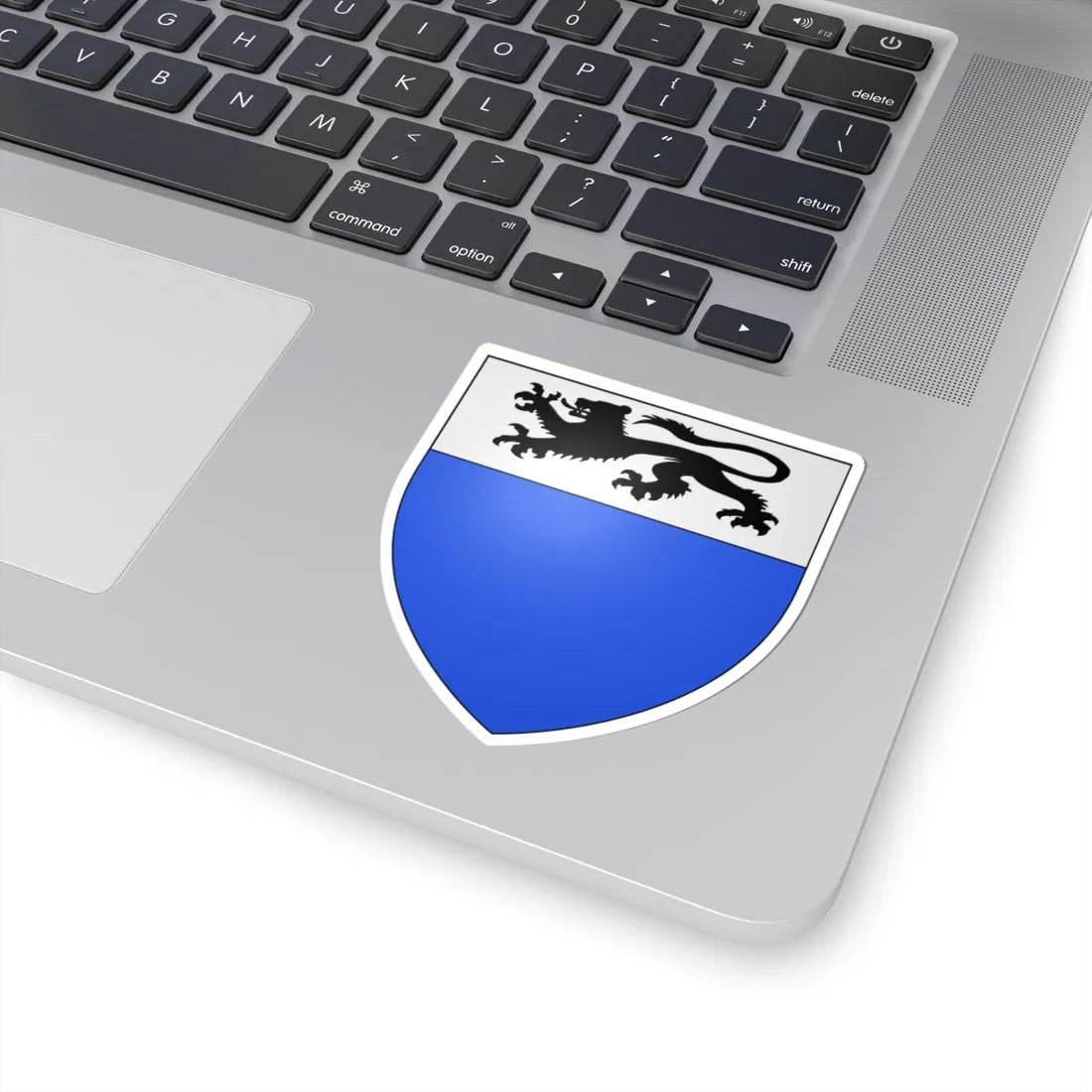 Blason ville be Lembeke (Belgium) (Coat of Arms) STICKER Vinyl Kiss-Cut Decal - The Sticker Space