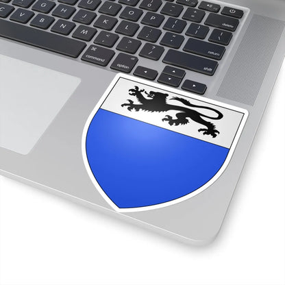 Blason ville be Lembeke (Belgium) (Coat of Arms) STICKER Vinyl Kiss-Cut Decal - The Sticker Space