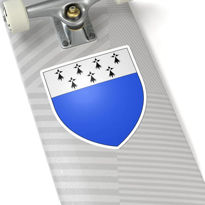 Blason ville be Lichtervelde (Belgium) (Coat of Arms) STICKER Vinyl Kiss-Cut Decal - The Sticker Space