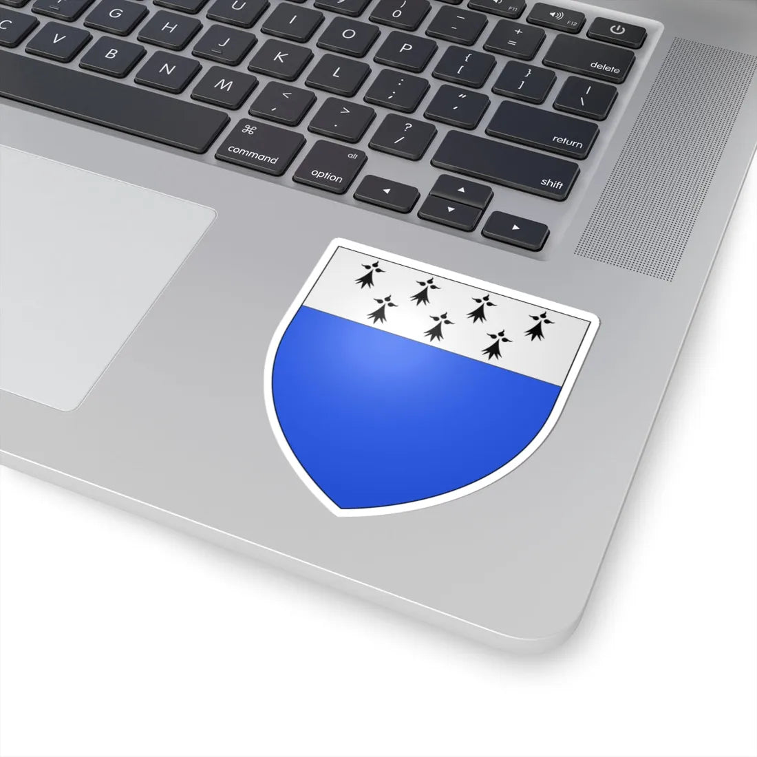 Blason ville be Lichtervelde (Belgium) (Coat of Arms) STICKER Vinyl Kiss-Cut Decal - The Sticker Space