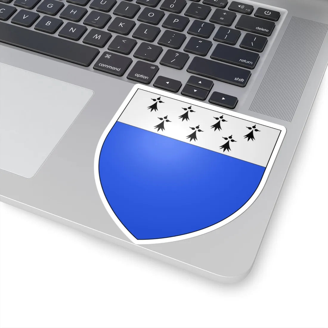 Blason ville be Lichtervelde (Belgium) (Coat of Arms) STICKER Vinyl Kiss-Cut Decal - The Sticker Space